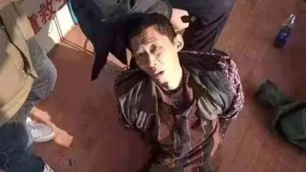 越狱犯朱贤健被抓的时候是什么反应?