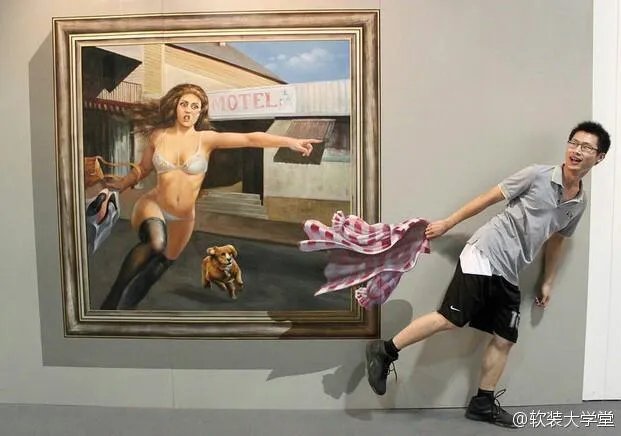 超级NB的杭州3D画展  逆天了！