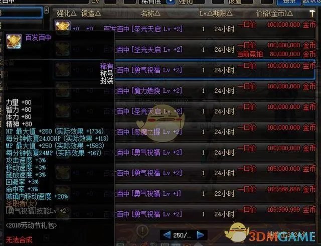 《DNF》2019五一礼包价格介绍