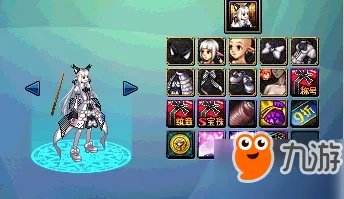 《dnf》国庆活动哥特萝莉时装外观展示