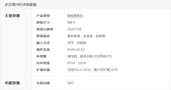 步步高h8s什么时候上市