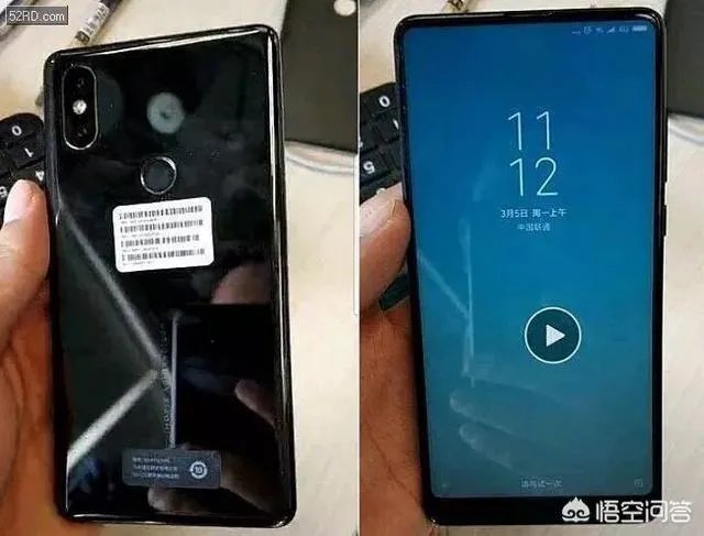 网络视频曝光的小米mix2s实机是真的吗？