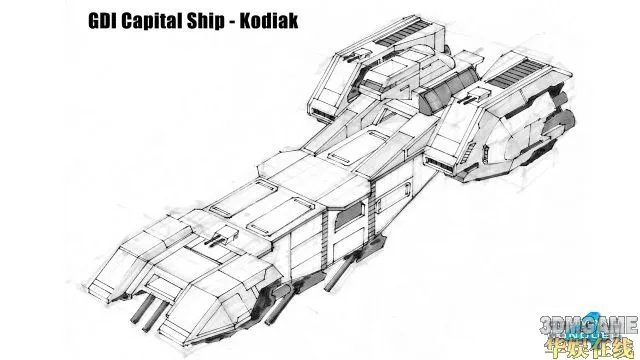 《命令与征服4：泰伯利亚的黄昏》单位 科迪亚克级战舰
