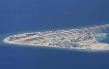 南沙渚碧礁建设