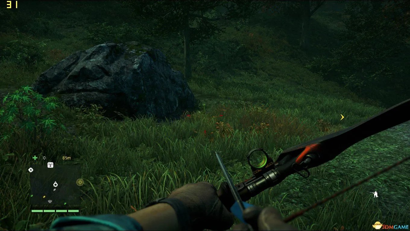 孤岛惊魂4 纯弓箭玩法技巧图文心得 新手弓箭怎么玩