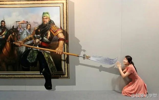 超级NB的杭州3D画展  逆天了！