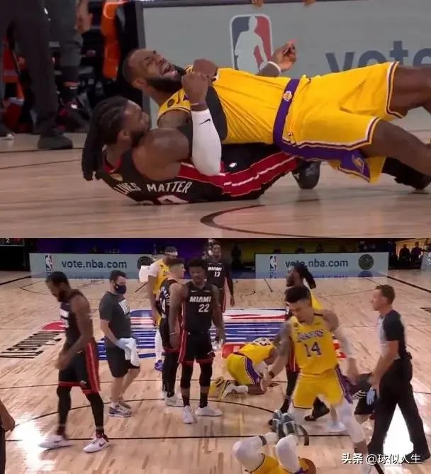 总决赛G1，詹姆斯被克劳德屡次挑衅，戴维斯为其出头，怎么看？