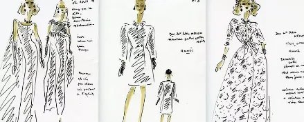 很多服装设计大师的手稿都那么随性，具体因为什么呢？