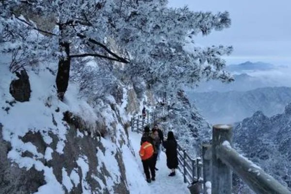 河南多景区下鹅毛大雪，河南十月下雪的原因是啥？