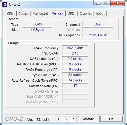 cpuz如何查看内存频率