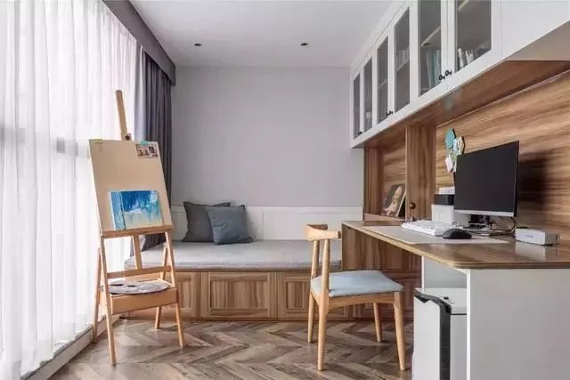 138平北欧三居室，文化石电视墙搭配原木家具，文艺又清新！