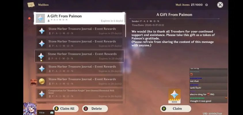 原神给外服主播发2000是真的吗 外服主播发2000原石事件