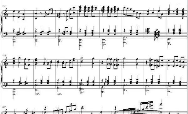 人生的旋转木马简谱