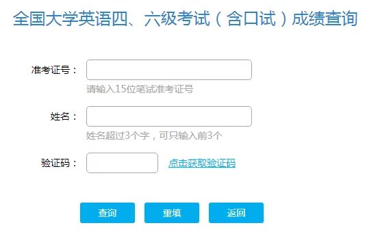 2020年9月全国英语六级考试成绩查询时间已公布
