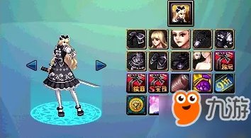 《dnf》国庆活动哥特萝莉时装外观展示