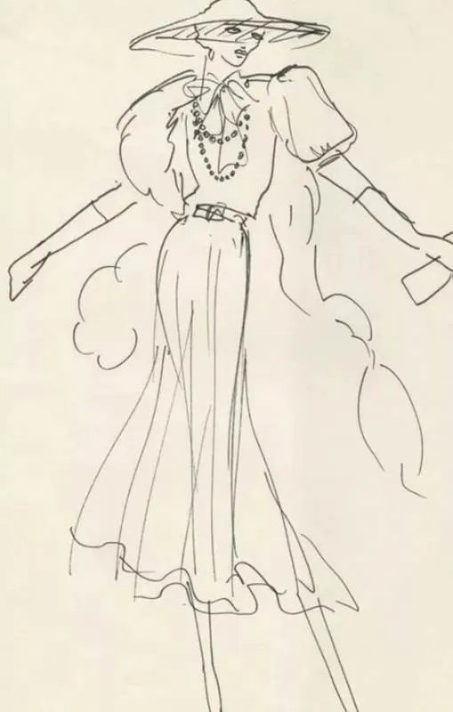 很多服装设计大师的手稿都那么随性,具体因为什么呢?