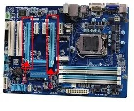 技嘉B75-D3V主板显卡插在哪有讲究吗