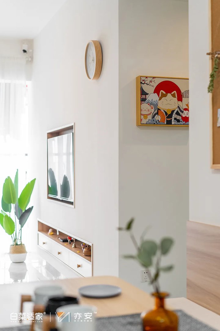 67平两房，每一处都是精致的基调