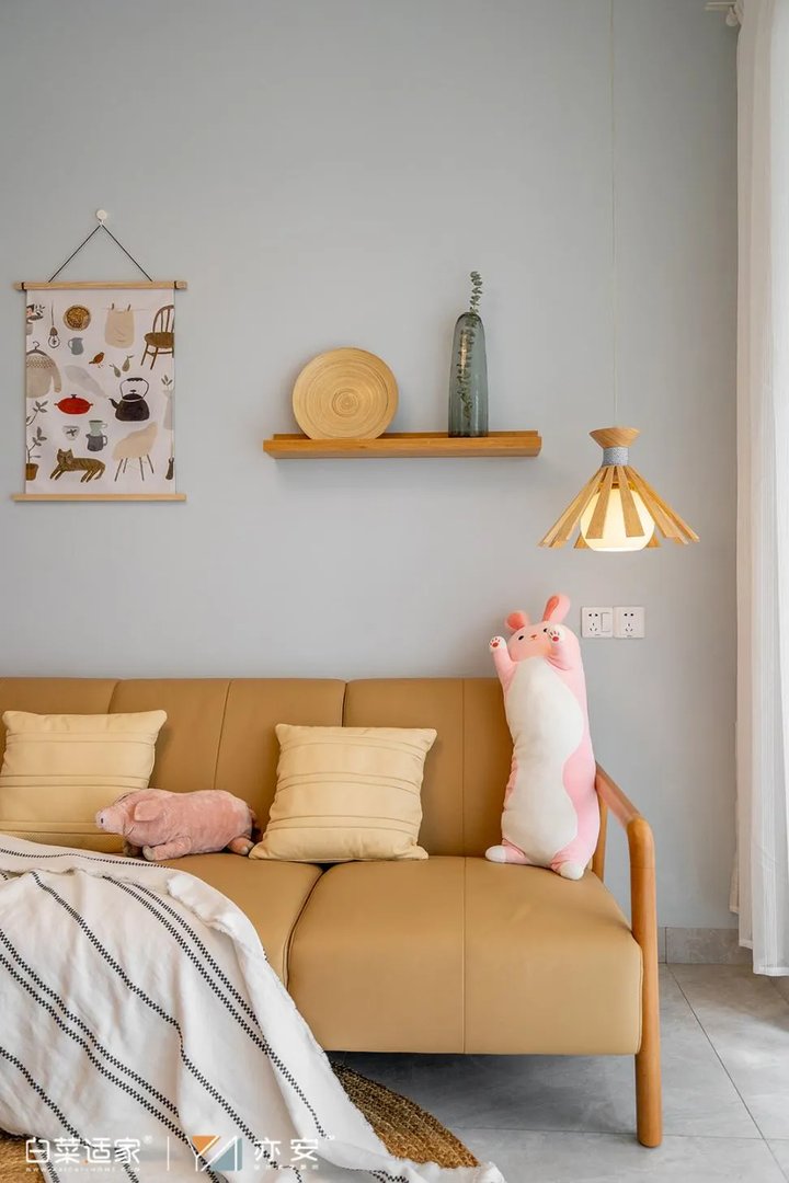 67平两房，每一处都是精致的基调