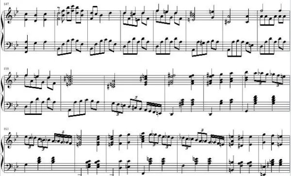 人生的旋转木马简谱