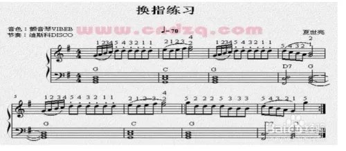 钢琴初学者基本教程