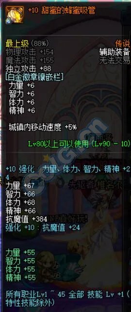 DNF奶妈小姐姐左槽推荐 各左槽属性分析