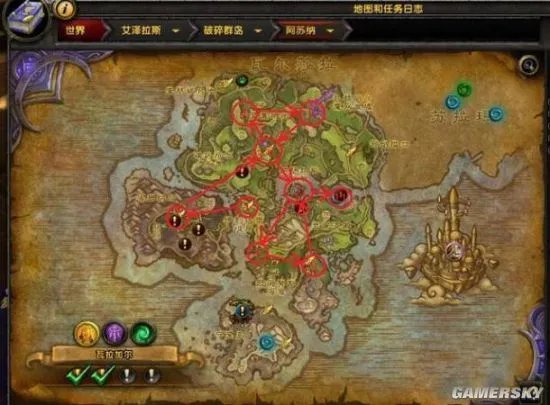 魔兽世界7.0升级心得分享与地图介绍