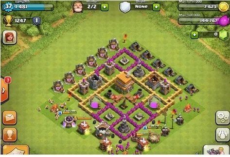 部落冲突5本最强布局 四种实用阵型推荐