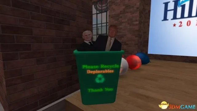 网游奇迹！国外玩家用《第二人生》模拟美国大选