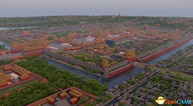 游戏打造虚拟故宫 实现的自然又是《我的世界》
