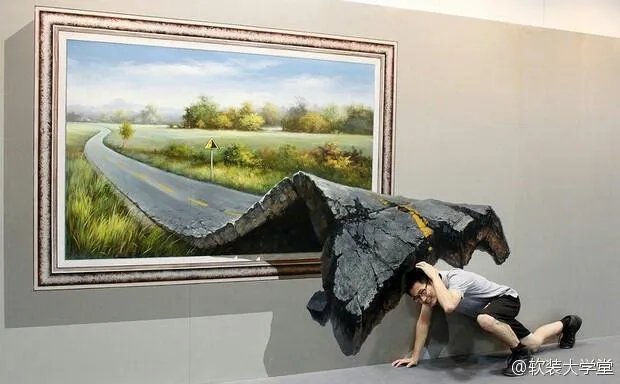 超级NB的杭州3D画展  逆天了！