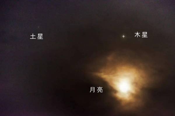 双星伴月连续两晚出现是怎么回事？