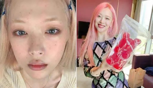 雪莉晒雀斑妆自拍：扮相丑暴这就是有颜任性