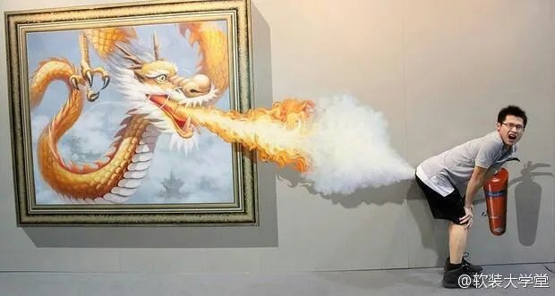 超级NB的杭州3D画展  逆天了！