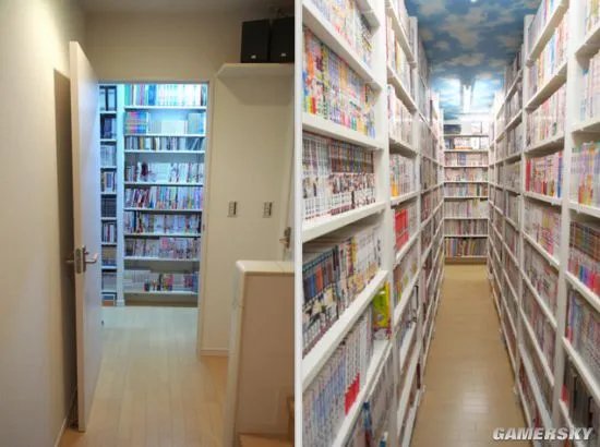 日本最强宅男为收藏游戏建了栋房子 打开像进入天堂