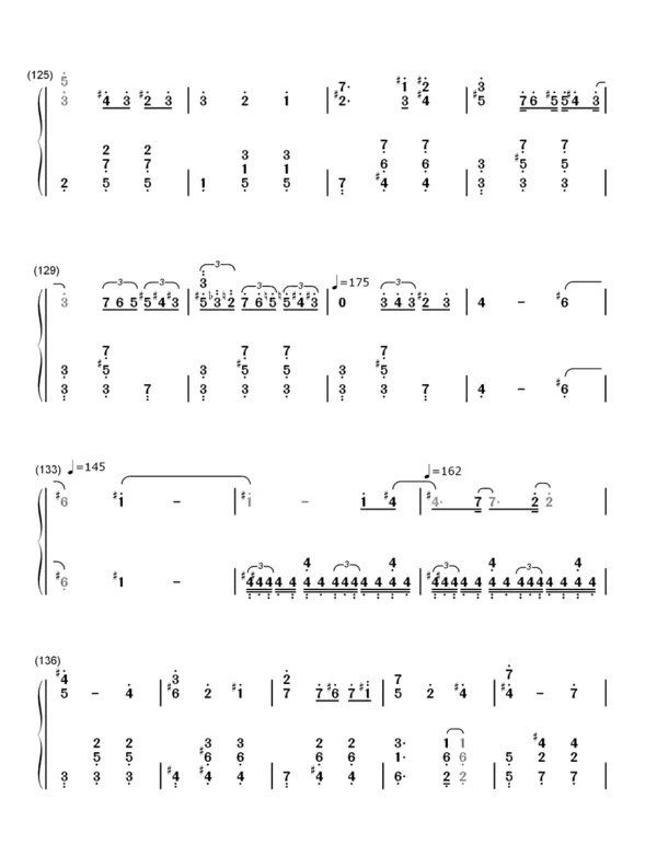 人生的旋转木马简谱