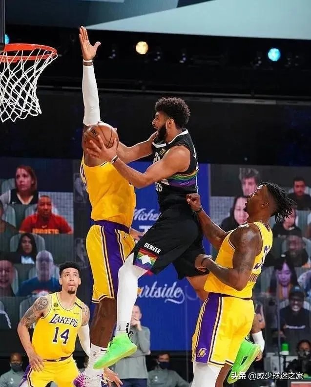 穆雷滞空拉杆戏耍詹姆斯这球，难度与乔丹相比哪个更高？目前1-3落后的掘金能翻盘么？