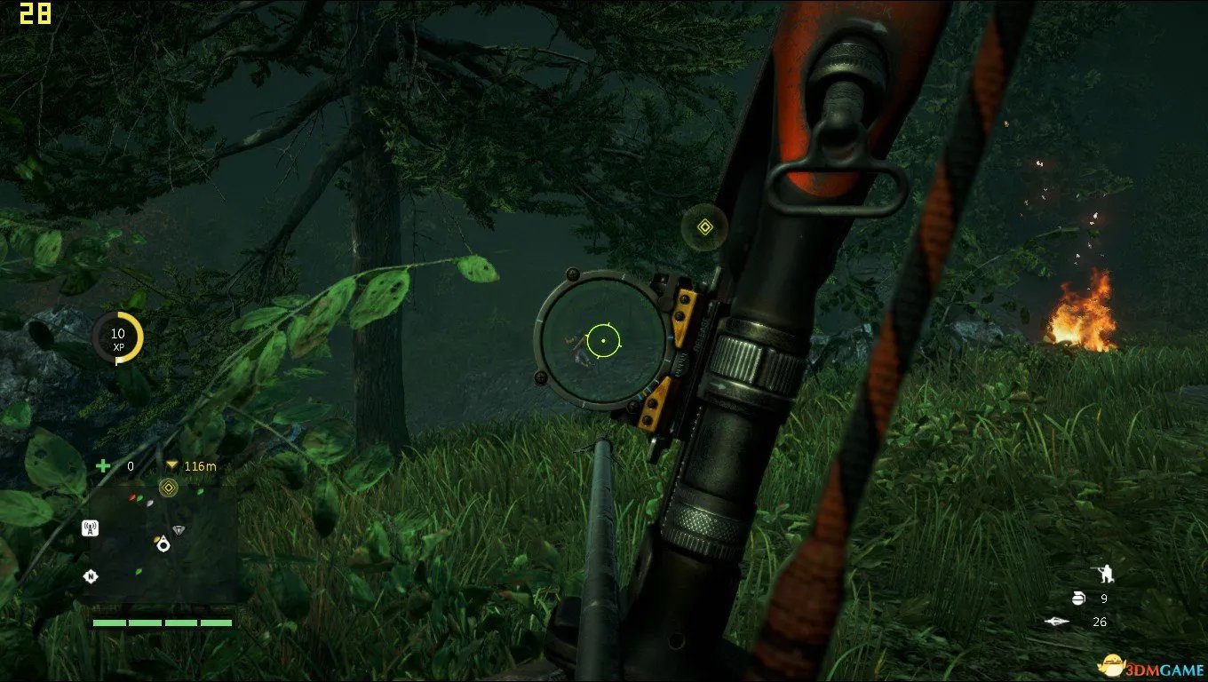 孤岛惊魂4 纯弓箭玩法技巧图文心得 新手弓箭怎么玩