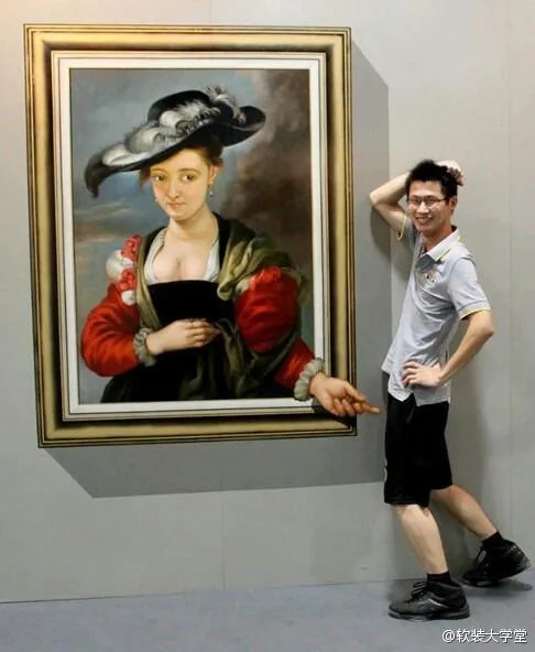 超级NB的杭州3D画展  逆天了！