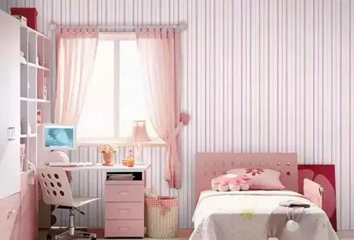 儿童房壁纸装修效果图  15平米儿童房创意设计