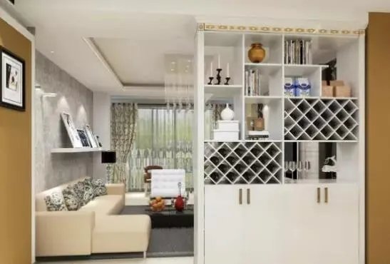 进门客厅玄关隔断图片 让你眼前一亮的玄关隔断