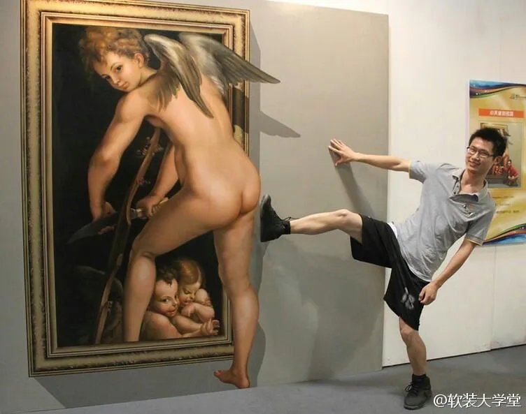 超级NB的杭州3D画展  逆天了！