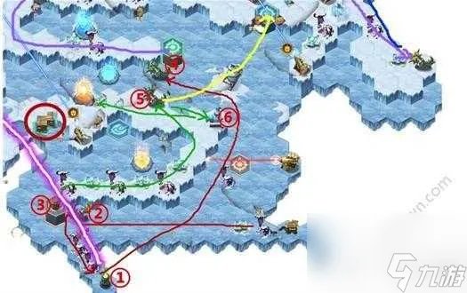 剑与远征霜息冰原路线攻略-霜息冰原最佳路线推荐 干货