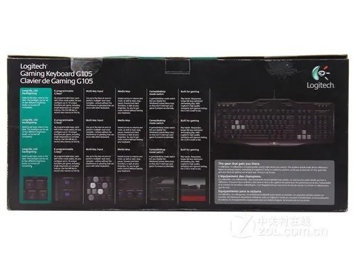 游戏玩家必选 罗技G105背光键盘首测