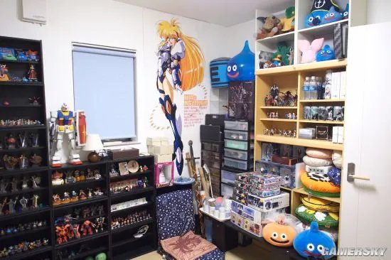 日本最强宅男为收藏游戏建了栋房子 打开像进入天堂