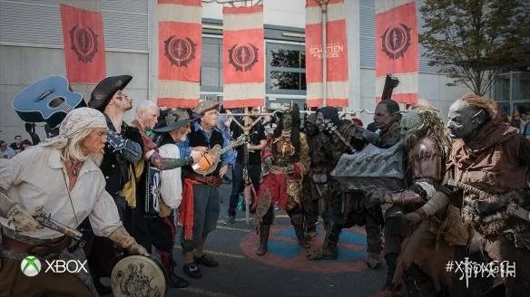 GC2017：游戏展台cosplay应有尽有 科隆游戏展图集