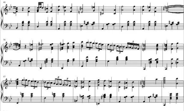 人生的旋转木马简谱