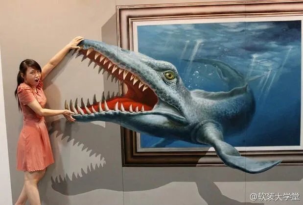 超级NB的杭州3D画展  逆天了！