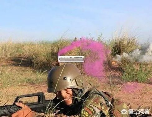 演习时用的空包弹，中弹后为什么会冒烟？