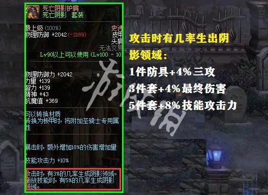 《DNF》死亡阴影套装怎么样 死亡阴影套装分析